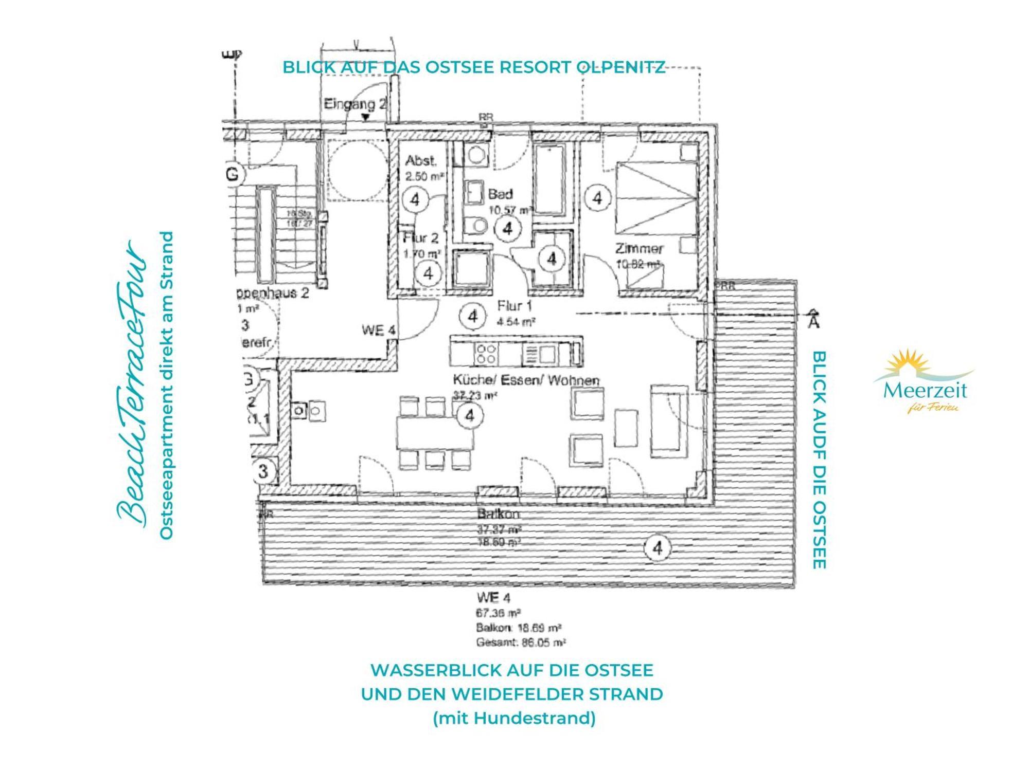 Beachterracefour- Eg, Meerblick, Terrasse, Kamin, Sauna Olpenitz Zewnętrze zdjęcie