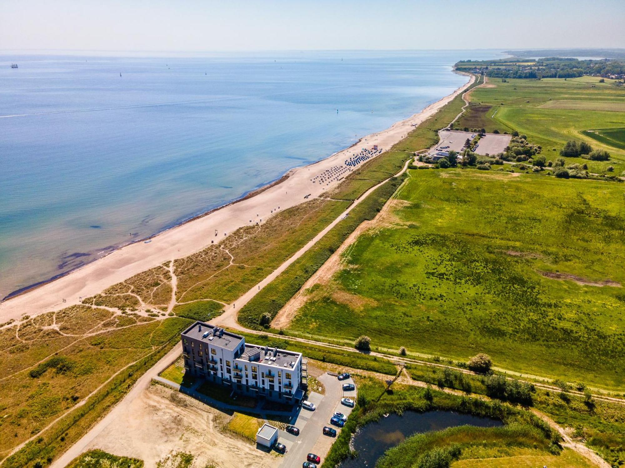 Beachterracefour- Eg, Meerblick, Terrasse, Kamin, Sauna Olpenitz Zewnętrze zdjęcie