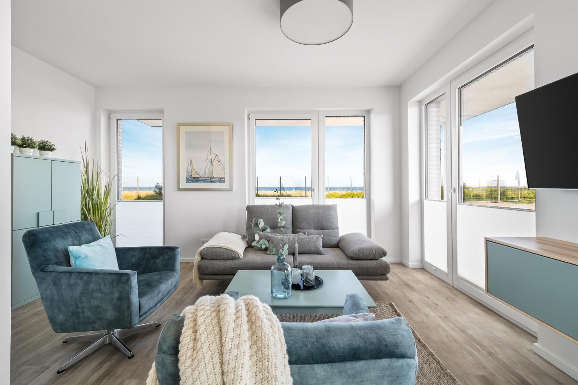 Beachterracefour- Eg, Meerblick, Terrasse, Kamin, Sauna Olpenitz Zewnętrze zdjęcie